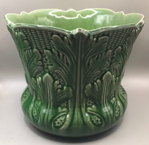 Large antique majolica - antique,