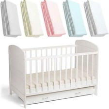 Cot Bed Jersey Fitted Sheets