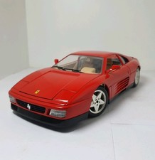 1:18 Ferrari 348 TB - Red - Burago - Diecast Scale Model Car