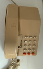 Vintage BT  Viscount REN1 Telephone Beige Retro