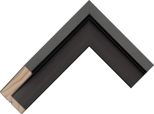44mm wide black - wide, wood