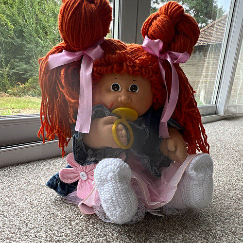 Cabbage patch kids girl doll - cabbage,
