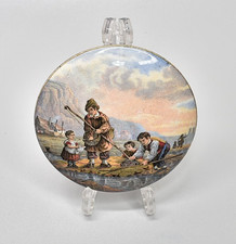 Prattware Pot Lid Pictorial
