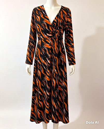 Black orange pink - black,