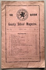 Ruthin July 1919 Girls County
