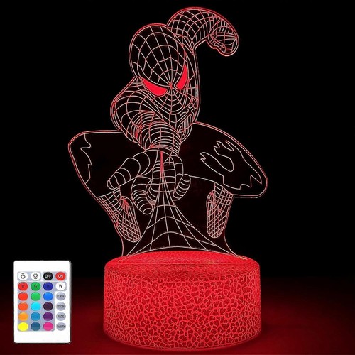 Spiderman d night light - 3d,