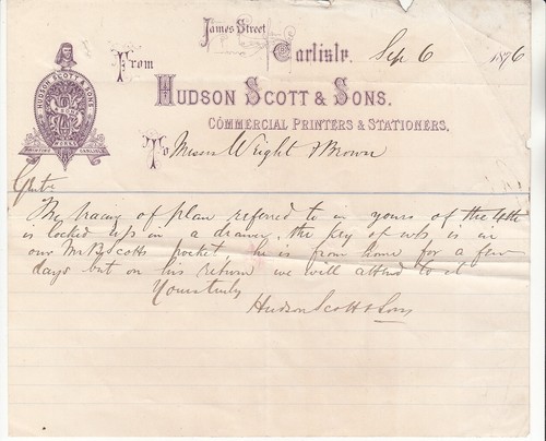 1876 hudson scott sons - hudson,