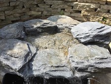 Garden pond waterfall various - garden,