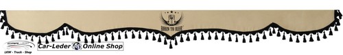 Truck windscreen borders - , beige