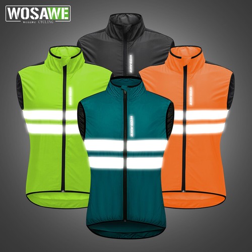 Wosawe windproof cycling vest - windproof,