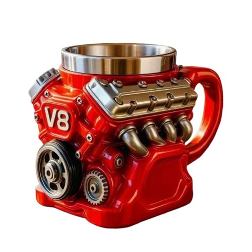 Engines stainless steel - v8,
