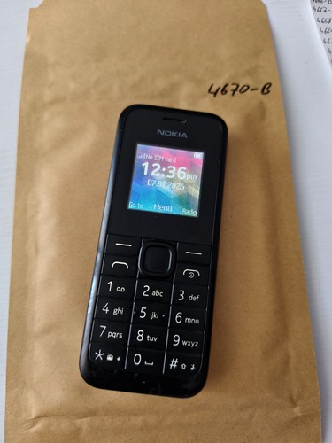 Nokia 105 black unlocked - nokia,