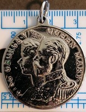 George V 1911 Coronation Medal Struck By Makers Of Elect Cocoa. 