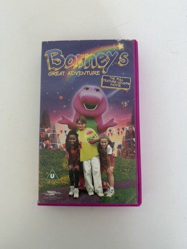 Barney great adventure vhs - adventure,