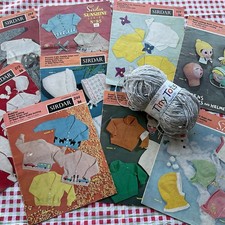 9 x Vintage Sirdar Sunshine
