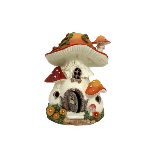 Solar toadstool house - house, light