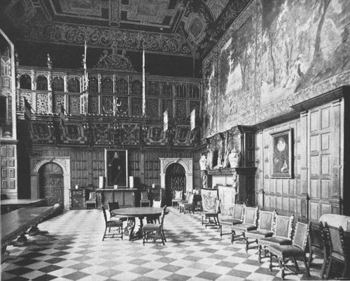 The great hall hatfield house - hatfield,