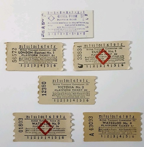 Platform tickets british - -,