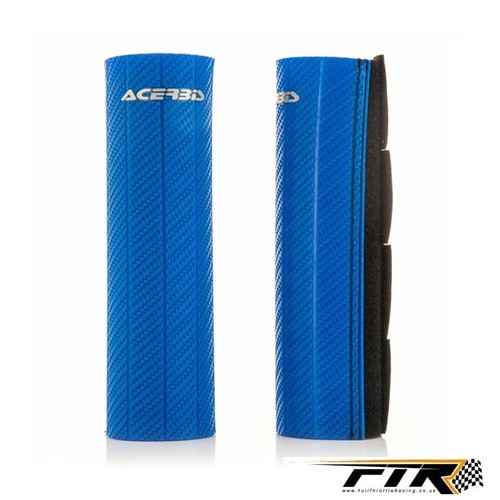 Acerbis blue upper fork cover - acerbis,