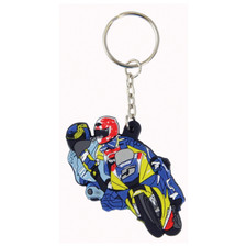 Printed PVC MotoGP Key Ring
