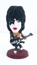 Kiss Paul Stanley with Guitar on Stand Figurine Rock Music Rare Christmas