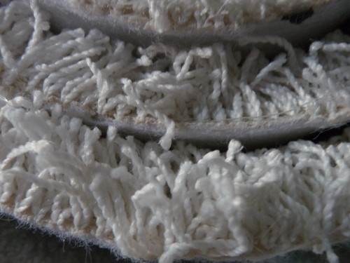 White carpet offcut - white,