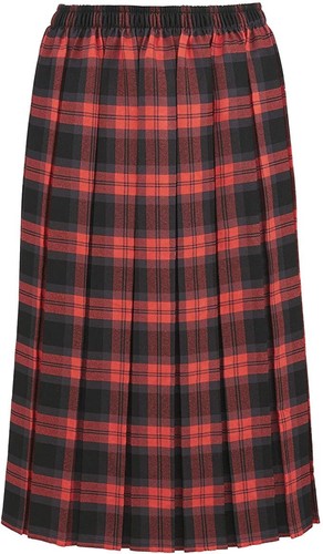 Ladies women tartan pleated - women,