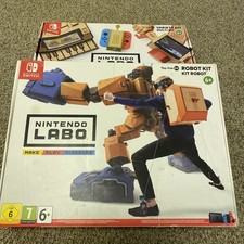 Nintendo Labo x2 (Variety Kit & Robot Kit) Sealed Toy-Con 01 Game - Spare Sheets