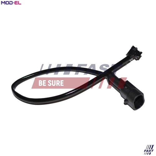 Warning contact brake - pad, wear