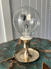 Vintage  Solar Radiometer Light Mill | Spinning Crookes Radiometer brass stand 