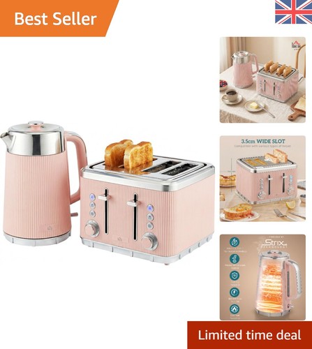Fast boil kettle toaster set - boil, &