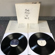 LP DOUBLE VINYL PINK FLOYD ALBUM THE WALL 1989 UK 1ST PRESS SHDW 411 EX/EX-