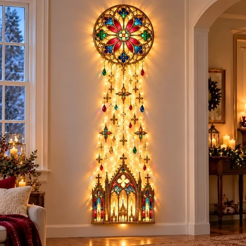 Led christmas wall - led,