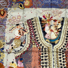 HERMES Carre 90 Costume De