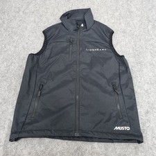 Musto Gilet Mens Medium Black