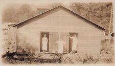 Men Workers Aprons Bakery Kitchen Slaughterhouse Weird Antique Photo Postcard G7