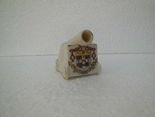 Shelley English Crested China ~WW1 Cannon, For Freedom ~Arms of Cardinal Wolsey