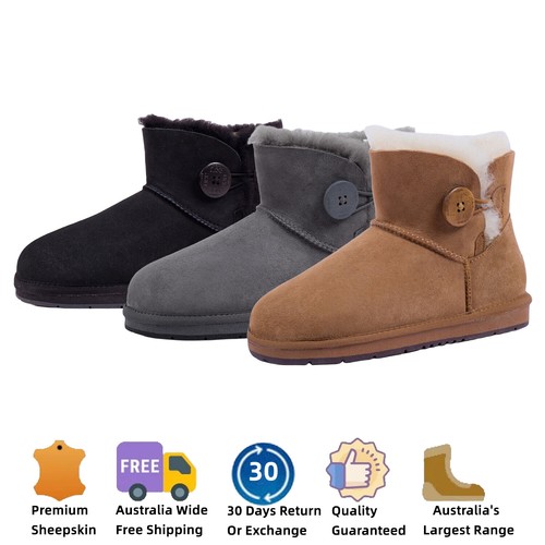 Ugg mini button classic boots - button,