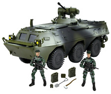 INFANTRY FIGHTING VEHICLE 38cm & 2 FIGURES - World Peacekeepers Age 3+