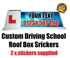 Driving School Roof Sign