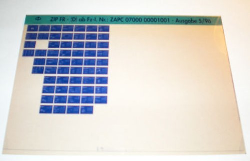 Microfiche spare parts catalog - parts,