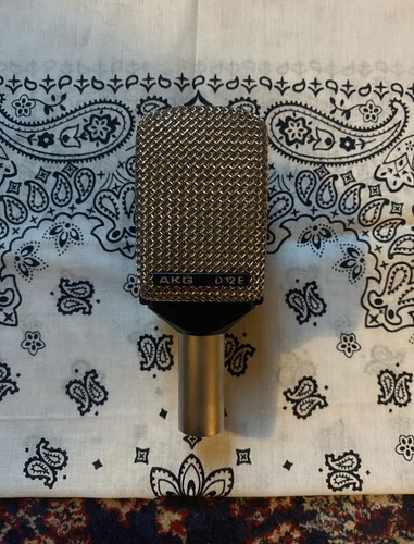 Akg d12 dynamic microphone - akg, e