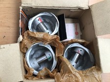 Lot of three pistons believed