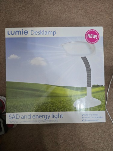 Lumie desk lamp sad light - lumie,