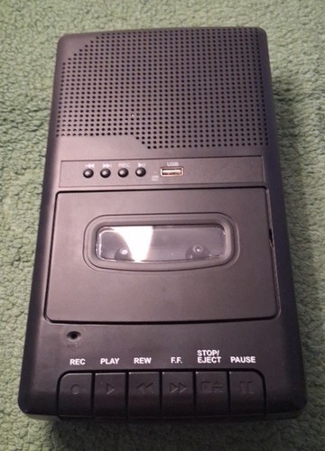 Cassette recorder with usb - recorder,