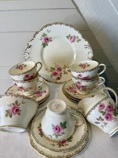 Vintage Salisbury Fine Bone China England Dijon Tea Cup & Saucer