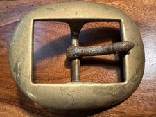 Antique Brass Buckle Belt or Horse Harness
