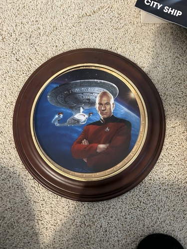 Star trek picard plate - trek,