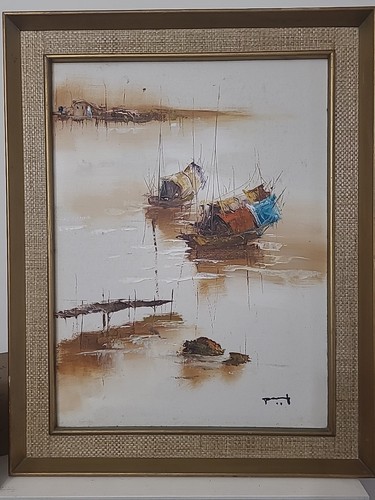Mid century oil - century,