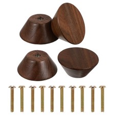 4pcs Drawer Pulls Wooden